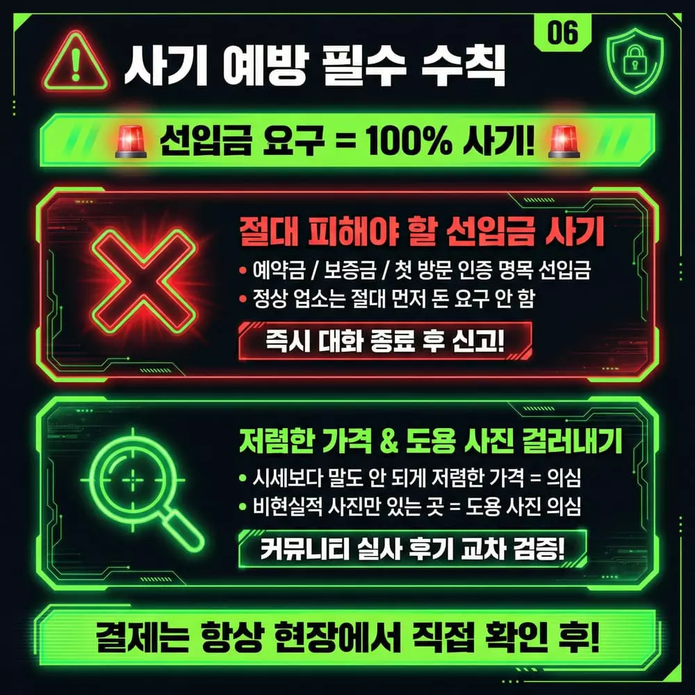 사기 예방 필수 수칙